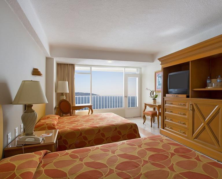 Estándar con vista al mar Hotel Krystal Beach Acapulco