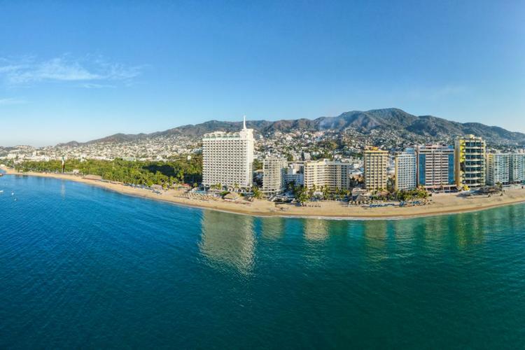 Fachada Hotel Krystal Beach Acapulco Fachada Hotel Krystal Beach Acapulco