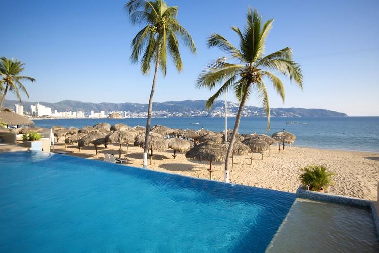 Piscina Hotel Krystal Beach Acapulco Piscina Hotel Krystal Beach Acapulco